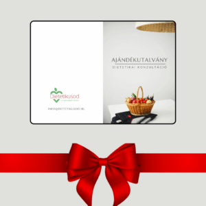 Ajándékutalvány - dietetikai konzultáció