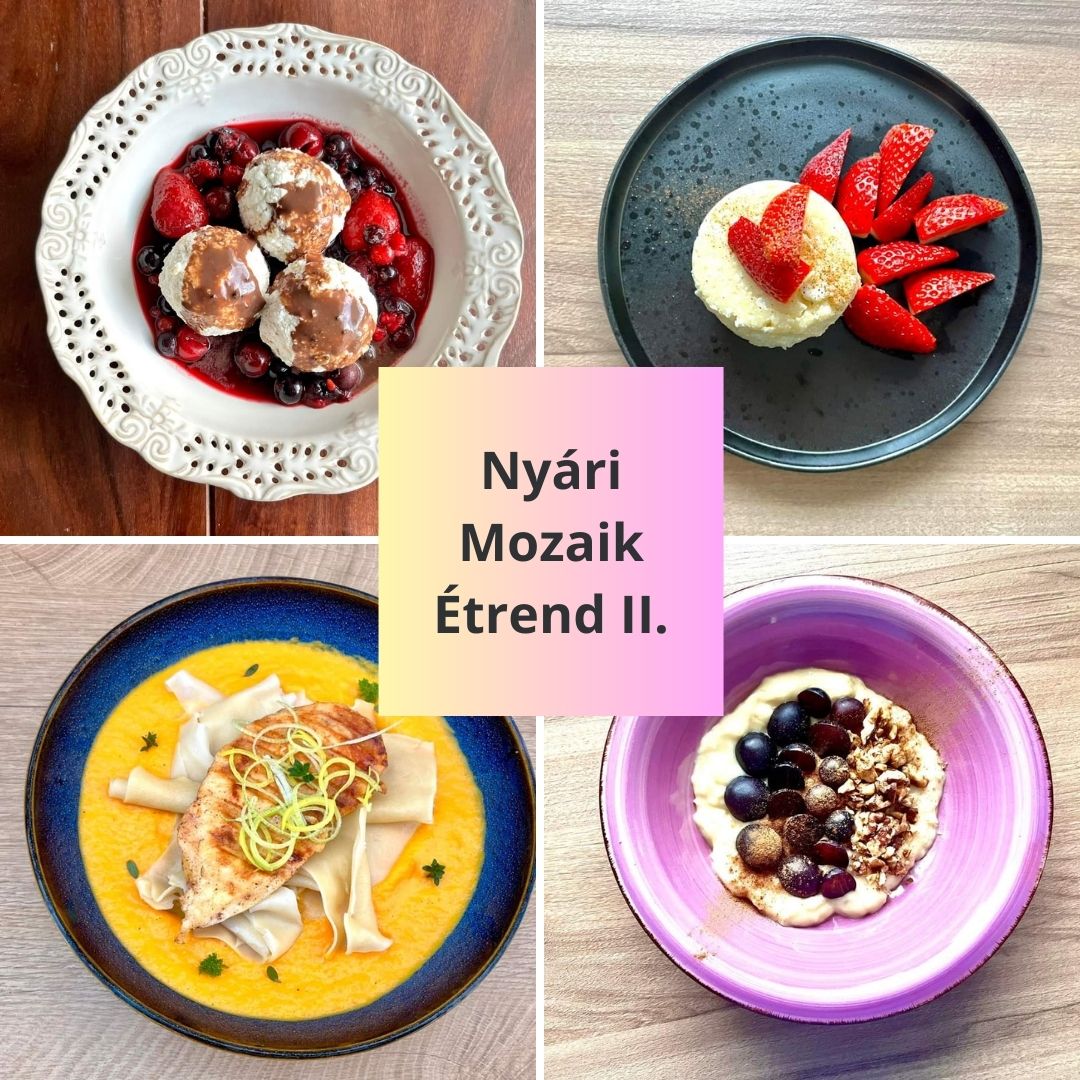 Nyári mozaik étrend II. - 10 napra